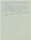Correspondence to Dr. Albert Leffingwell, December 7, 1904