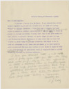 Correspondence to Dr. Albert Leffingwell, December 9, 1904
