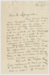 Correspondence to Dr. Albert Leffingwell, December 29, 1904