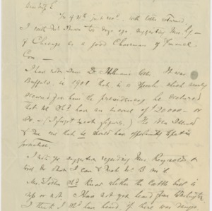 Correspondence to Miss Sarah J. Eddy, circa 1895-1905