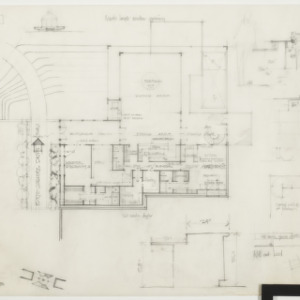Bretzlaff Residence -- Floor plan sketch