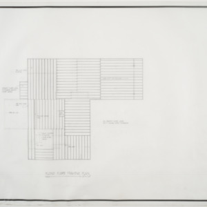 Residence for Jack and Judy McCormack -- Second floor framing plan