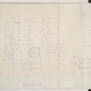 Electrical plan for unknown residence