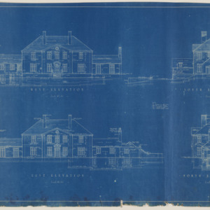 Ellsleigh Estate -- Elevations, 1926