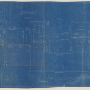 Ellsleigh Estate -- First Floor Framing Plan, 1926
