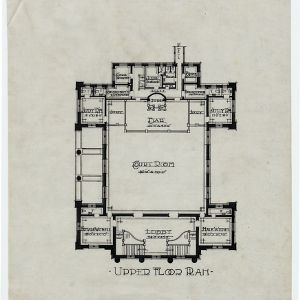 Upper floor plan