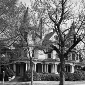 Oblique Exterior, William B. Blades House, New Bern, Craven County, North Carolina
