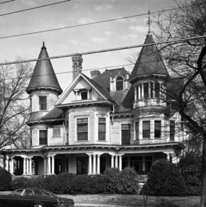 Exterior, W.B. Blades House, New Bern, Craven County, North Carolina