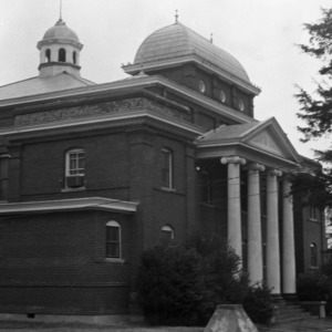 Stokes County Courthouse (Danbury Courthouse), Front and Side View