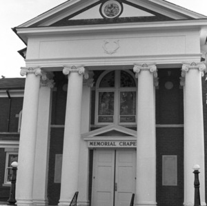 Portico, Waughtown Baptist Church