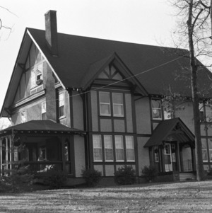 Fred Bahnson House, Front and Side View