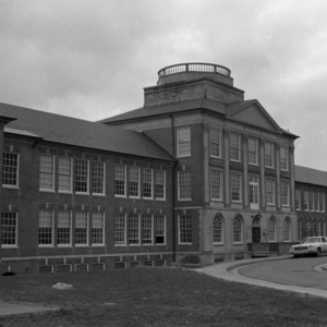 R. J. Reynolds High School, exterior view