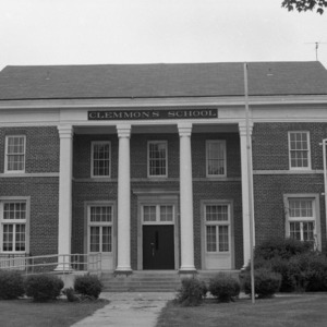 Front, Clemmons School