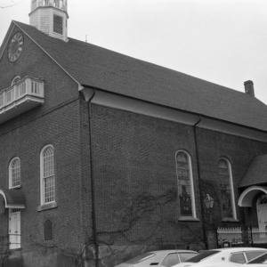 Oblique Front & Side, Home Moravian Church