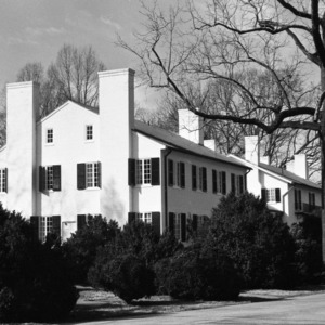 Oblique Side View, Tanglewood Manor