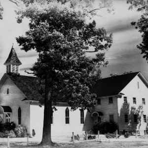 Philadelphia Moravian Church, Front View