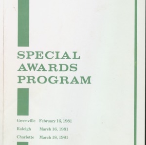 Special Awards Program