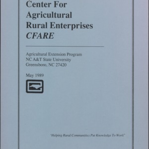 Center for Agricultural Rural Enterprises CFARE