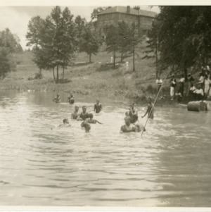 Photo of Young Men Swimming