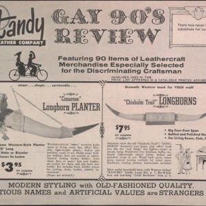 Tandy Leather Company Gay 90's Review