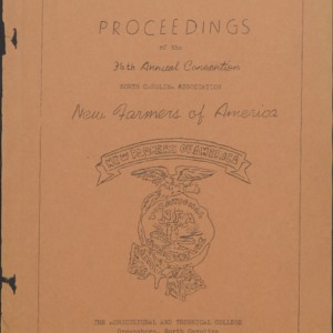 Proceedings of the 36th Annual Convention of New Farmers of America