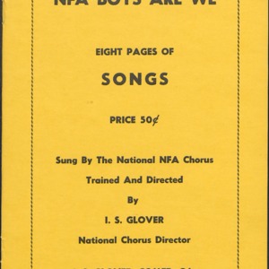 NFA Boys Are We: Eight Pages of Songs