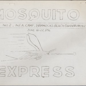 Mosquito Express VOL. III, NO. 2, Hammocks Beach - Swansboro, N.C.