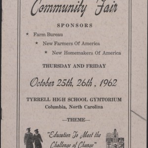 Twenty-Third Annual Community Fair