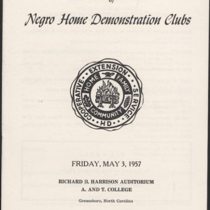 Western District Council of Negro Home Demonstration Clubs