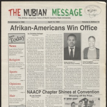 Nubian Message, April 14, 1994