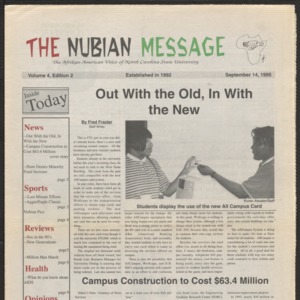 Nubian Message, September 14, 1995