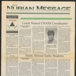 Nubian Message, January 9, 1997