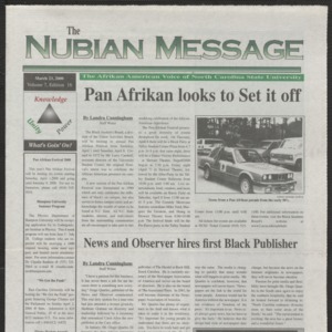 Nubian Message, March 23, 2000
