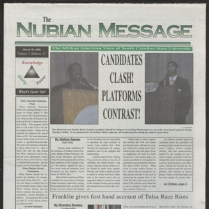 Nubian Message, March 30, 2000