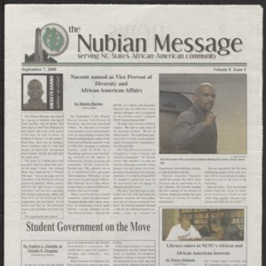 Nubian Message, September 7, 2000
