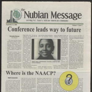 Nubian Message, September 21, 2000