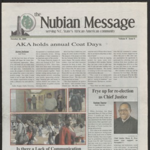 Nubian Message, October 26, 2000