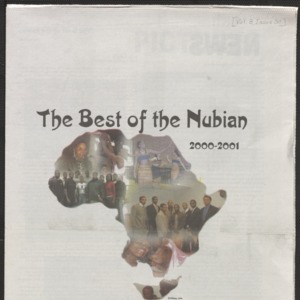 Nubian Message, Vol. 8 No. 29, May 2001