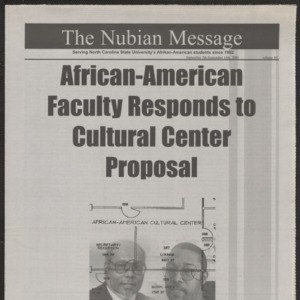 Nubian Message, September 7, 2001