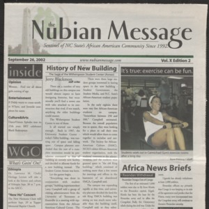 Nubian Message, September 26, 2002
