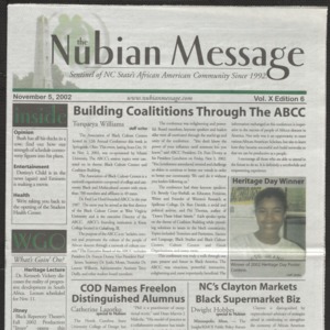 Nubian Message, November 5, 2002