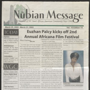 Nubian Message, March 25, 2003