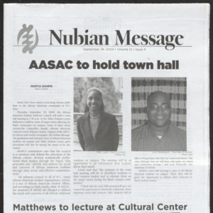 Nubian Message, September 28, 2004