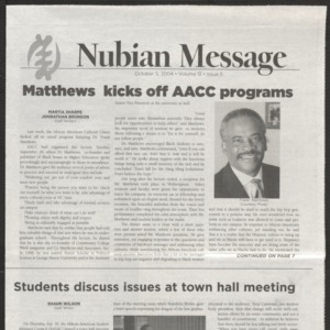 Nubian Message, October 5, 2004