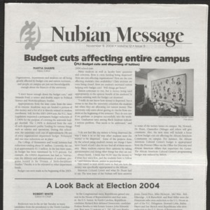 Nubian Message, November 9, 2004