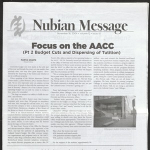 Nubian Message, November 16, 2004