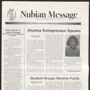 Nubian Message, November 23, 2004
