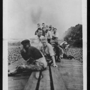 Men on Top of Train [#4]