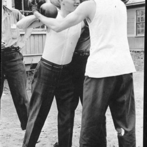 Boxers Hammond and Mills