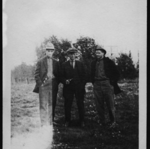 Three Men in a Field